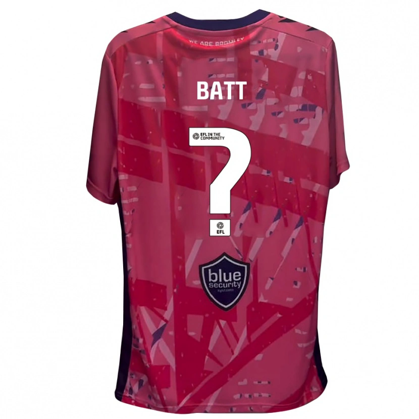 Danxen Herren James Batt #0 Trikot Pink Weiß Torwarttrikot 2025/26 Schweiz