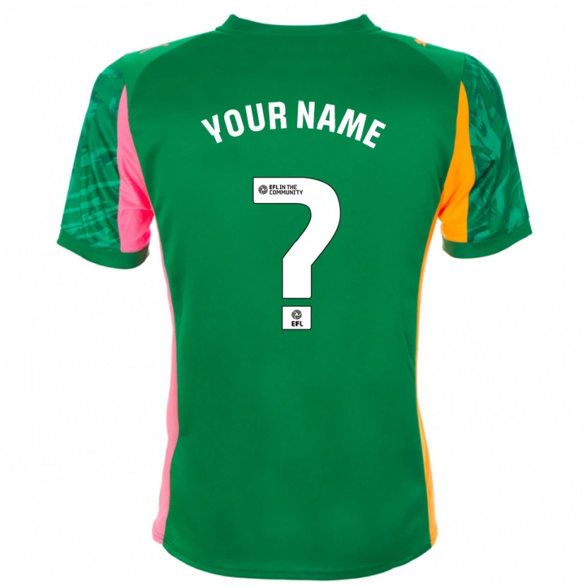 Danxen Herren Chesterfield FC Trikot Grün Rosa Orange Torwarttrikot 2025/26 Schweiz