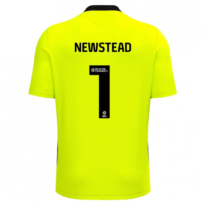 Danxen Herren Jamie-Louise Newstead #1 Trikot Gelb Schwarz Torwarttrikot 2025/26 Schweiz