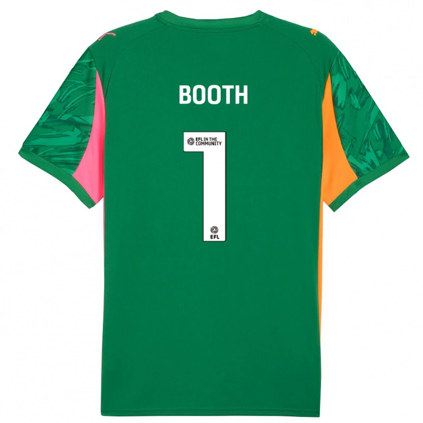 Danxen Herren Tom Booth #1 Trikot Grün Rosa Orange Torwarttrikot 2025/26 Schweiz