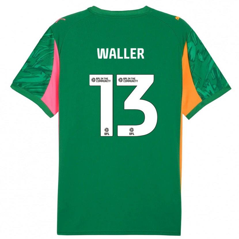 Danxen Herren Sam Waller #13 Trikot Grün Rosa Orange Torwarttrikot 2025/26 Schweiz