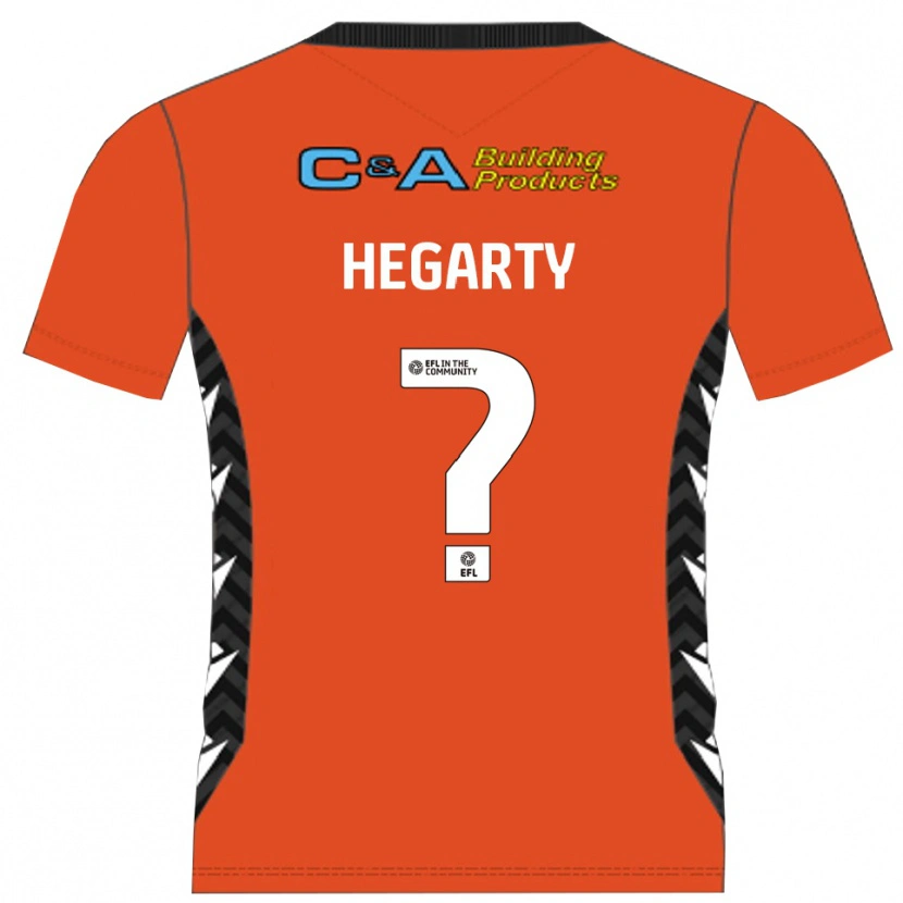 Danxen Herren Fletcher Hegarty #0 Trikot Orange Schwarz Torwarttrikot 2025/26 Schweiz