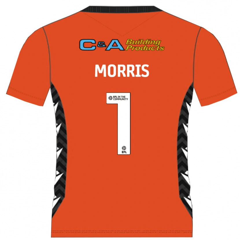 Danxen Herren Glenn Morris #1 Trikot Orange Schwarz Torwarttrikot 2025/26 Schweiz