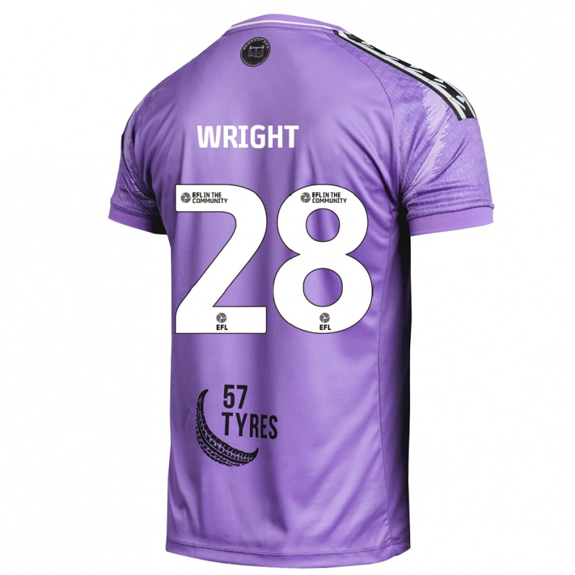 Danxen Herren Jordan Wright #28 Trikot Hellviolett Torwarttrikot 2025/26 Schweiz