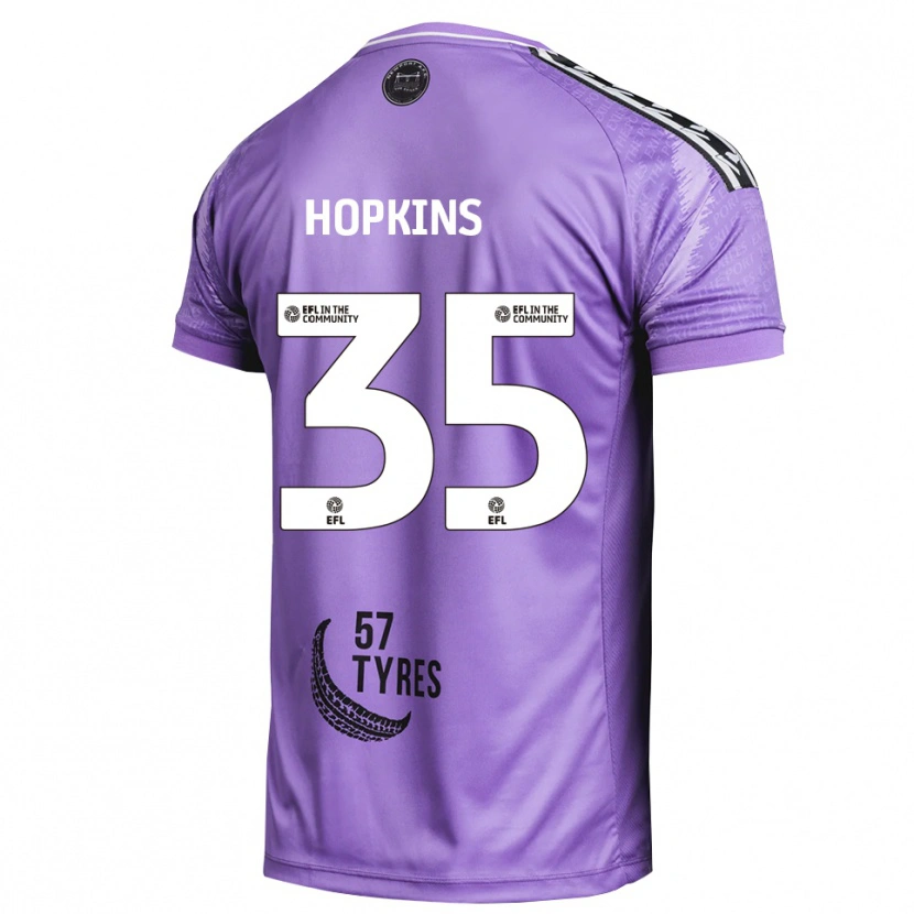 Danxen Herren Bailey Hopkins #35 Trikot Hellviolett Torwarttrikot 2025/26 Schweiz