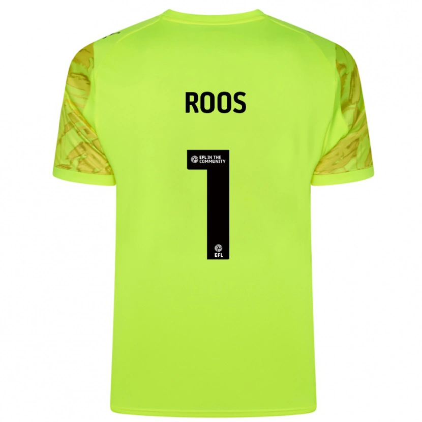 Danxen Herren Kelle Roos #1 Trikot Leuchtendes Grün Torwarttrikot 2025/26 Schweiz