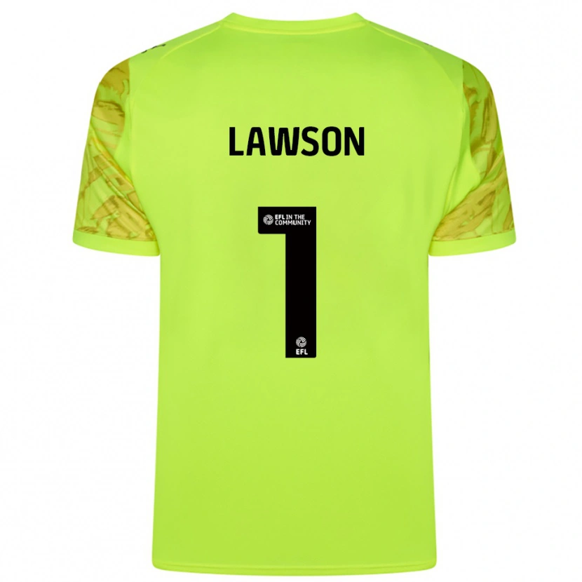 Danxen Herren Harvey Lawson #1 Trikot Leuchtendes Grün Torwarttrikot 2025/26 Schweiz