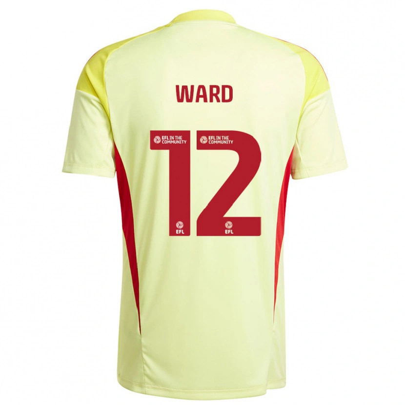Danxen Herren Lewis Ward #12 Trikot Blassgelb Torwarttrikot 2025/26 Schweiz