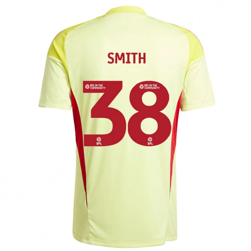 Danxen Herren Sam Smith #38 Trikot Blassgelb Torwarttrikot 2025/26 Schweiz