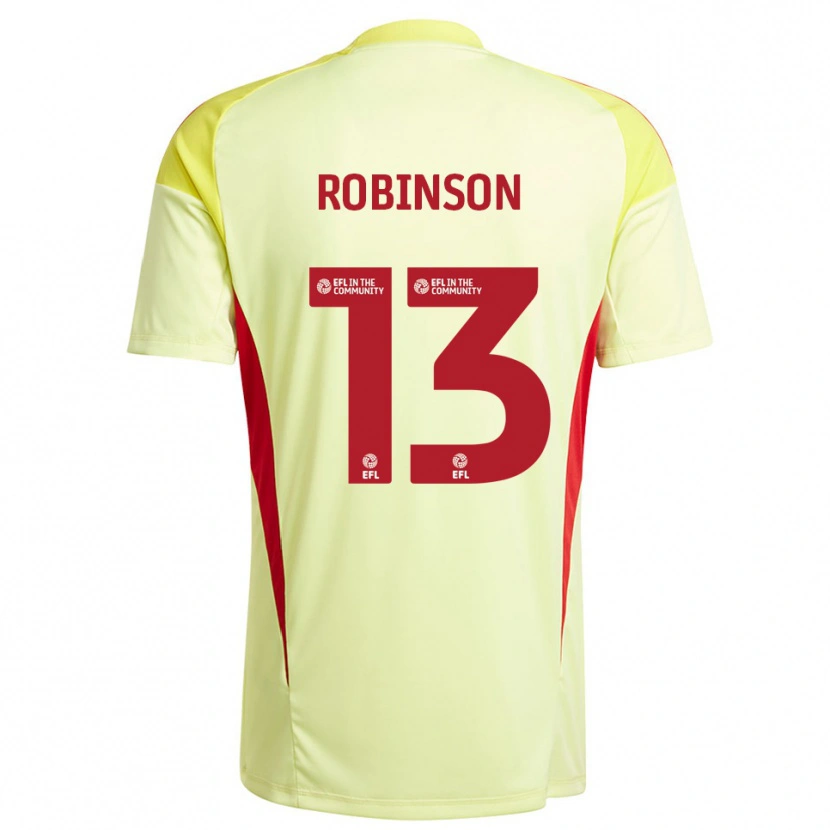 Danxen Herren Anton Robinson #13 Trikot Blassgelb Torwarttrikot 2025/26 Schweiz