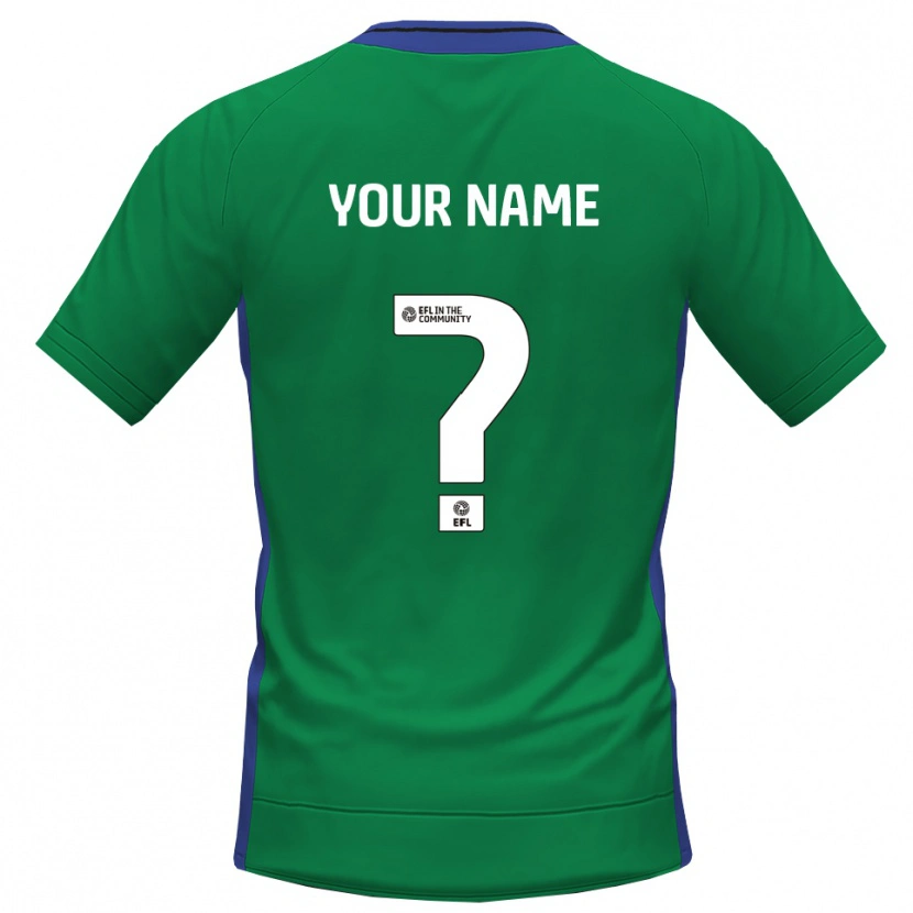 Danxen Herren Tranmere Rovers Trikot Grün Blau Torwarttrikot 2025/26 Schweiz