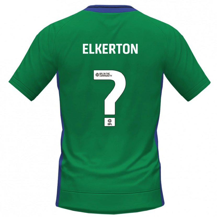 Danxen Herren Ava Elkerton #0 Trikot Grün Blau Torwarttrikot 2025/26 Schweiz