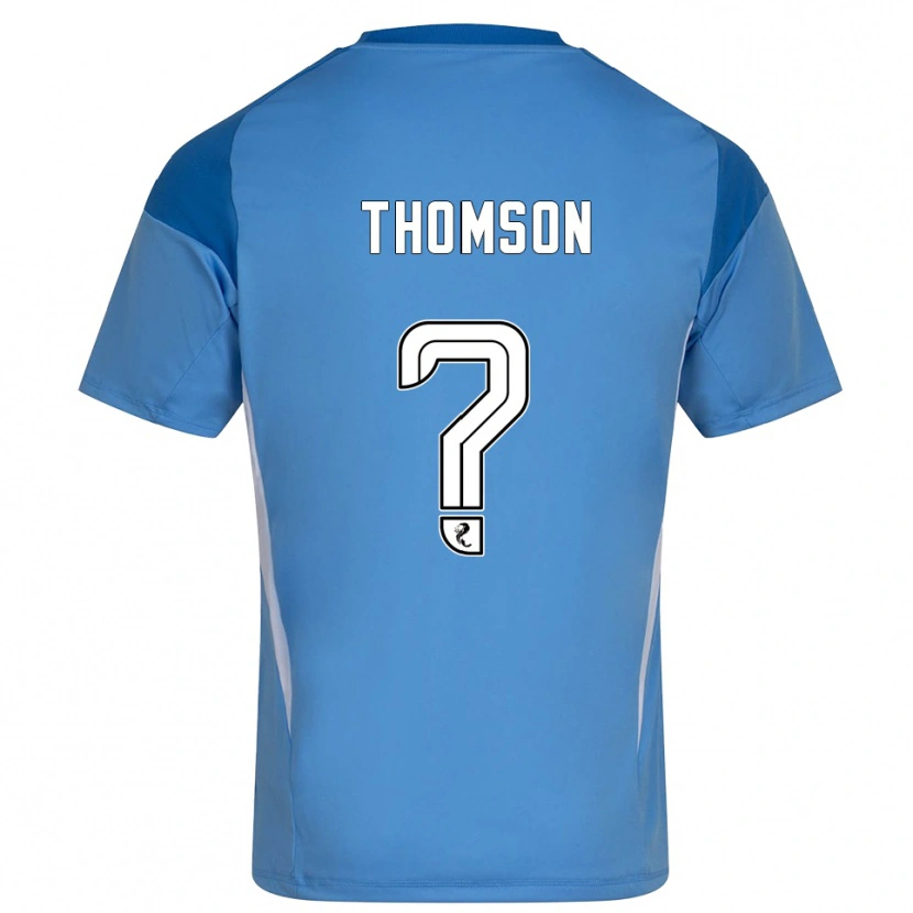 Danxen Herren Ethan Thomson #0 Trikot Blau Weiß Torwarttrikot 2025/26 Schweiz