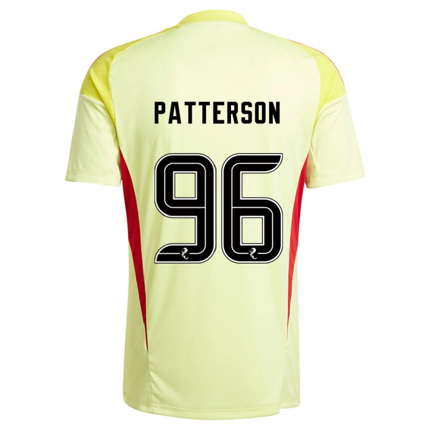Danxen Herren Cameron Patterson #96 Trikot Gelb Rot Torwarttrikot 2025/26 Schweiz