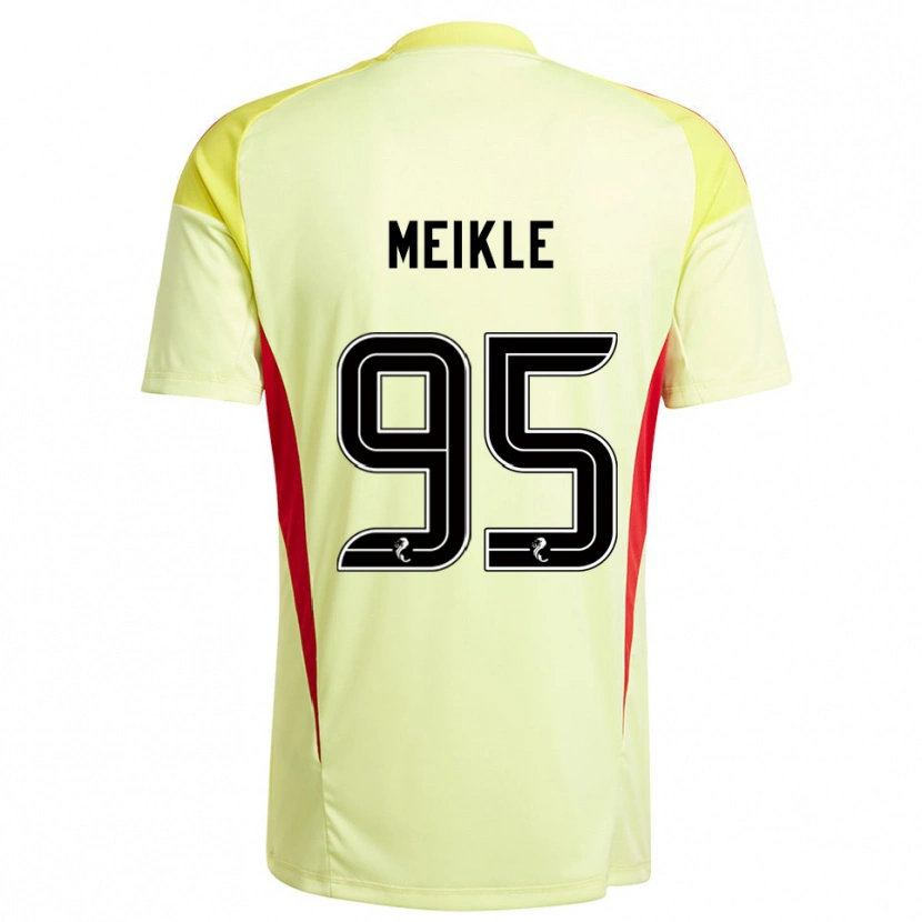 Danxen Herren Corey Shaw #95 Trikot Gelb Rot Torwarttrikot 2025/26 Schweiz
