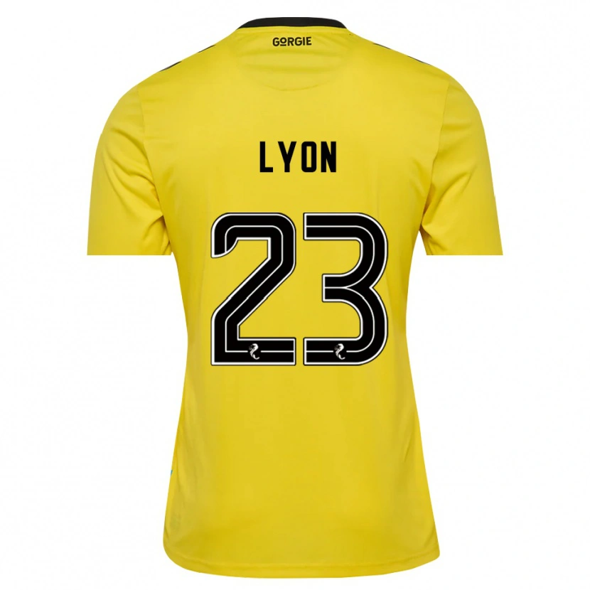 Danxen Herren Jack Lyon #23 Trikot Gelb Rot Schwarz Torwarttrikot 2025/26 Schweiz