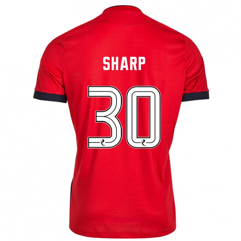 Danxen Herren Harry Sharp #30 Trikot Rot Weiß Torwarttrikot 2025/26 Schweiz