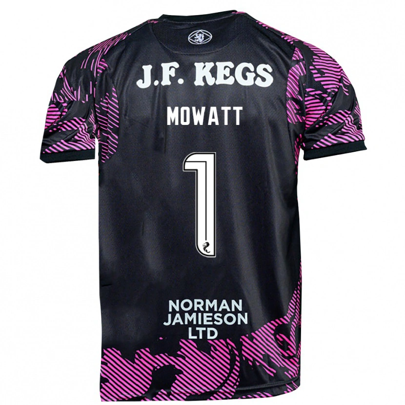Danxen Herren Beth Mowatt #1 Trikot Pink Schwarz Torwarttrikot 2025/26 Schweiz