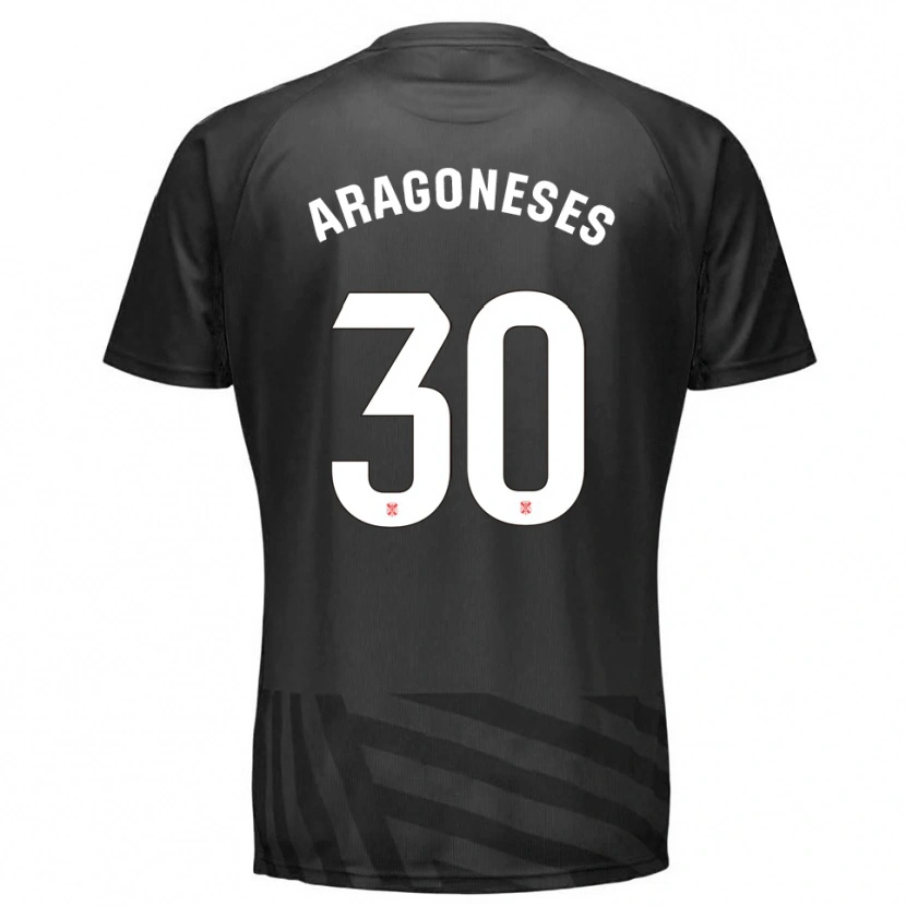 Danxen Herren Sergio Aragoneses #30 Trikot Grau Schwarz Torwarttrikot 2025/26 Schweiz