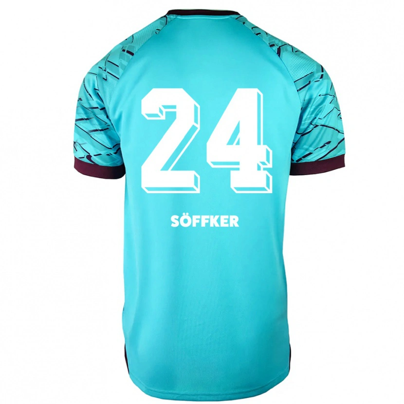Danxen Herren Alessia Söffker #24 Trikot Himmelblau Lila Torwarttrikot 2025/26 Schweiz