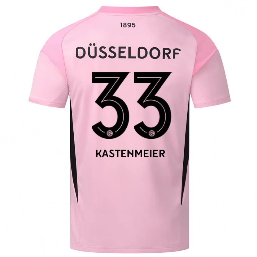 Danxen Herren Florian Kastenmeier #33 Trikot Rosa Schwarz Torwarttrikot 2025/26 Schweiz