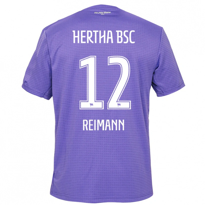 Danxen Herren Emma Reimann #12 Trikot Lila Weiß Torwarttrikot 2025/26 Schweiz