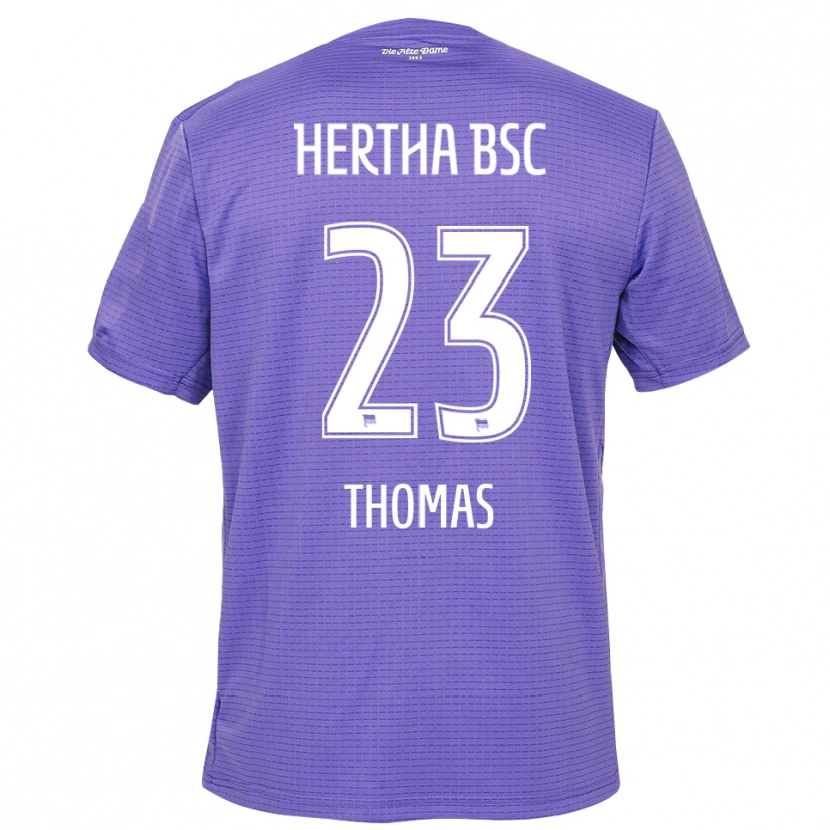 Danxen Herren Aaliyah Thomas #23 Trikot Lila Weiß Torwarttrikot 2025/26 Schweiz