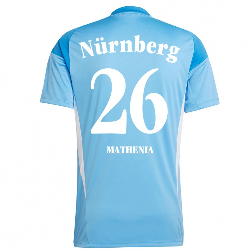 Danxen Herren Christian Mathenia #26 Trikot Hellblau Weiß Torwarttrikot 2025/26 Schweiz