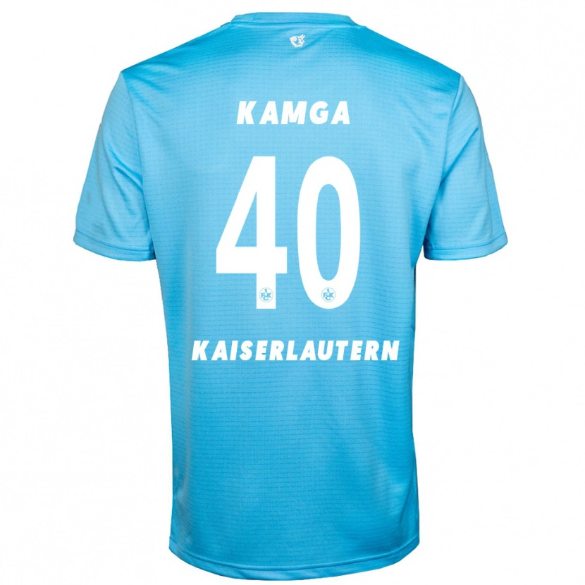 Danxen Herren Enis Kamga #40 Trikot Hellblau Weiß Torwarttrikot 2025/26 Schweiz