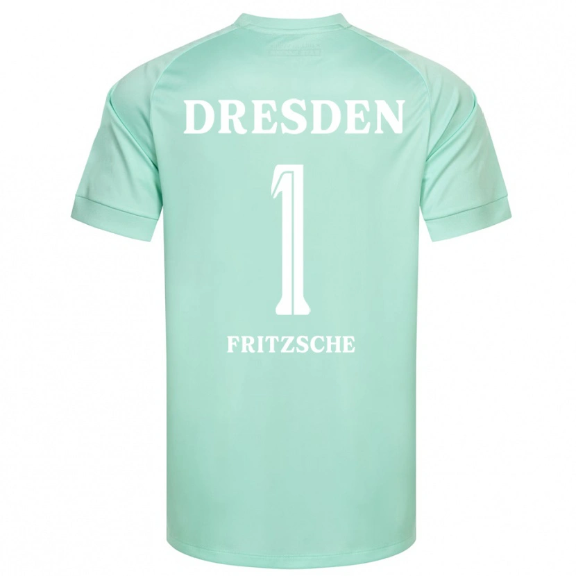 Danxen Herren Maximus Fritzsche #1 Trikot Hellgrün Weiß Torwarttrikot 2025/26 Schweiz