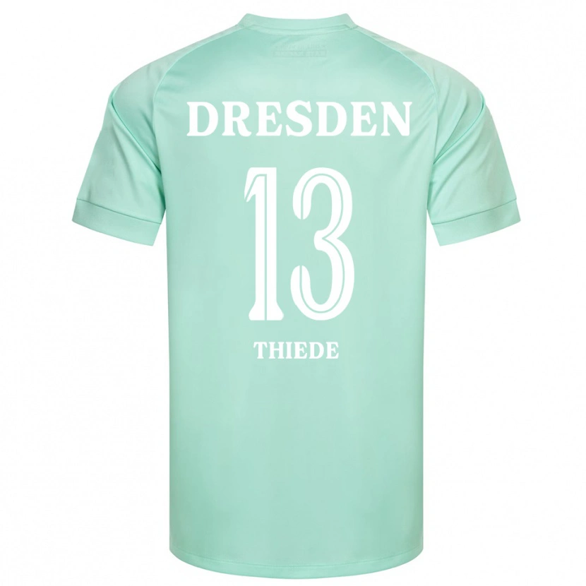Danxen Herren Tristan Thiede #13 Trikot Hellgrün Weiß Torwarttrikot 2025/26 Schweiz