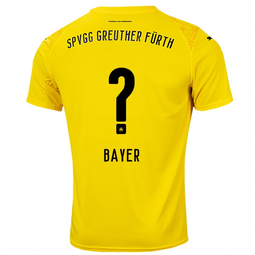 Danxen Herren Lisa Bayer #0 Trikot Gelb Schwarz Torwarttrikot 2025/26 Schweiz