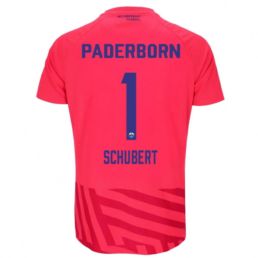 Danxen Herren Markus Schubert #1 Trikot Rot Schwarz Torwarttrikot 2025/26 Schweiz