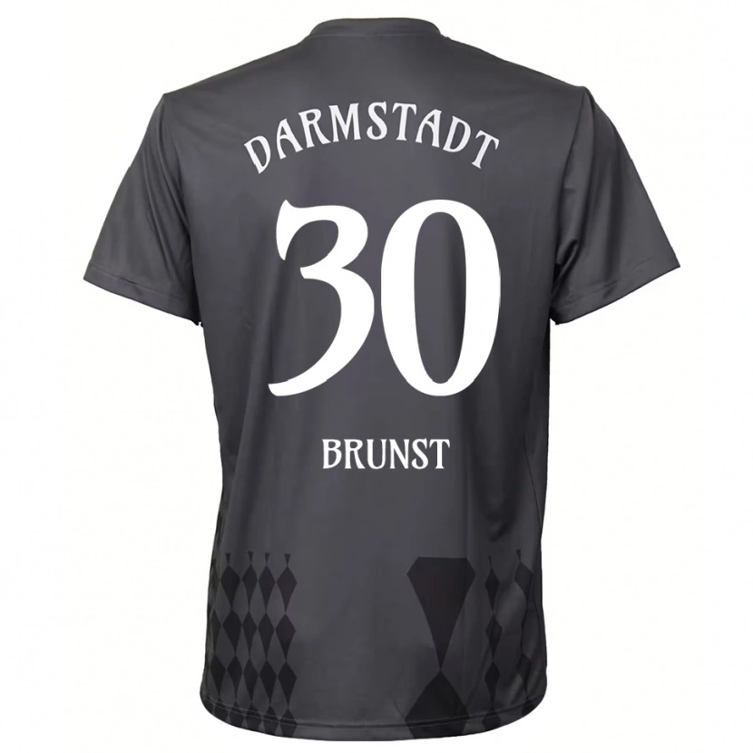 Danxen Herren Alexander Brunst #30 Trikot Dunkelgrau Torwarttrikot 2025/26 Schweiz