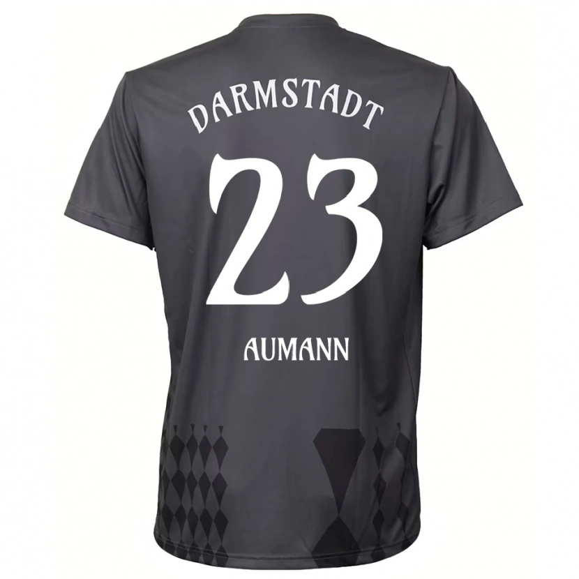 Danxen Herren Emil Aumann #23 Trikot Dunkelgrau Torwarttrikot 2025/26 Schweiz