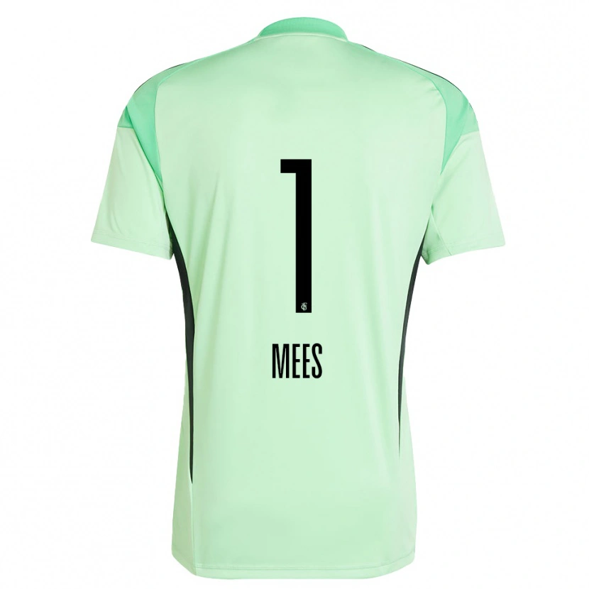 Danxen Herren Alexander Mees #1 Trikot Hellgrün Schwarz Torwarttrikot 2025/26 Schweiz