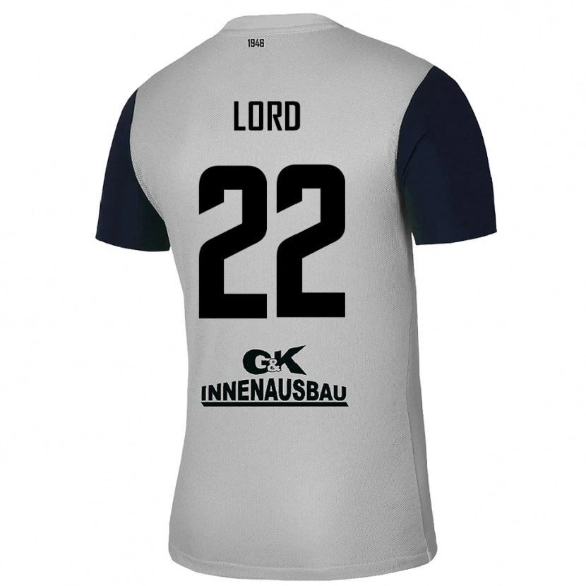 Danxen Herren Louis Lord #22 Trikot Grau Schwarz Torwarttrikot 2025/26 Schweiz