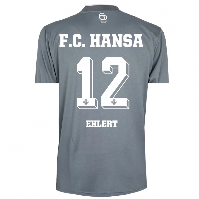 Danxen Herren Jonas Ehlert #12 Trikot Hellgrau Weiß Torwarttrikot 2025/26 Schweiz