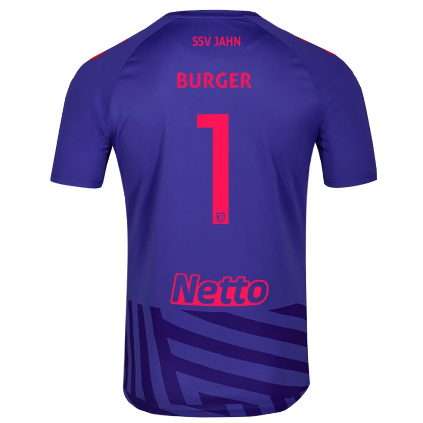 Danxen Herren Gabriel Burger #1 Trikot Königsblau Rot Torwarttrikot 2025/26 Schweiz