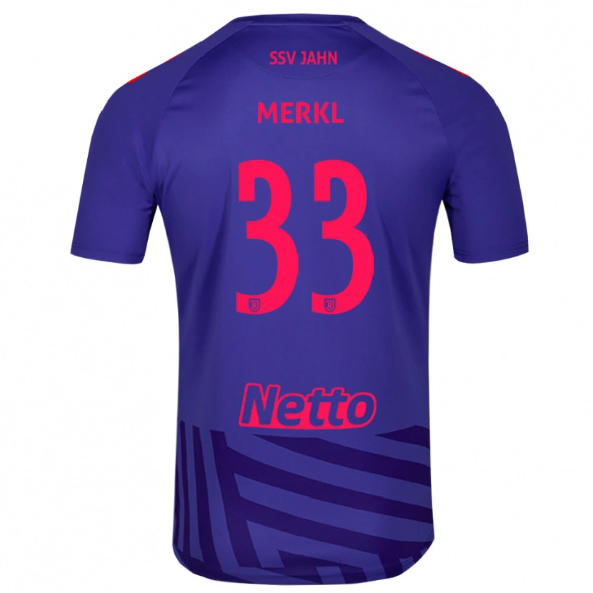 Danxen Herren Maurice Merkl #33 Trikot Königsblau Rot Torwarttrikot 2025/26 Schweiz