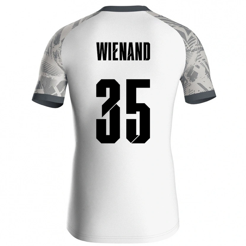 Danxen Herren Felix Wienand #35 Trikot Grau Weiß Torwarttrikot 2025/26 Schweiz