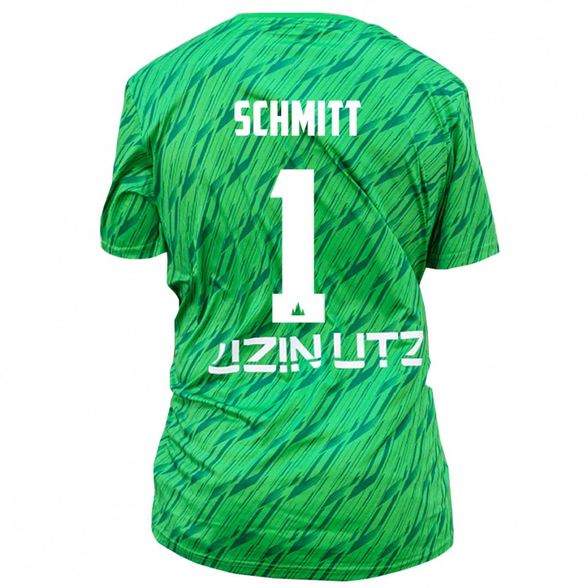 Danxen Herren Max Schmitt #1 Trikot Grün Rot Torwarttrikot 2025/26 Schweiz