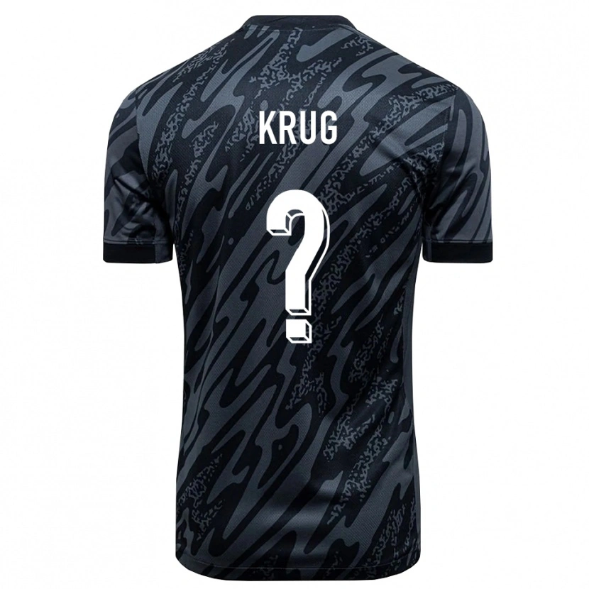 Danxen Herren Jannis Krug #0 Trikot Schwarzgrau Torwarttrikot 2025/26 Schweiz