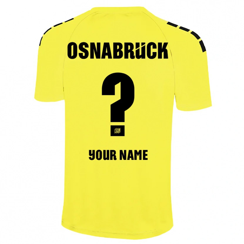 Danxen Herren VfL Osnabrück Trikot Gelb Schwarz Torwarttrikot 2025/26 Schweiz