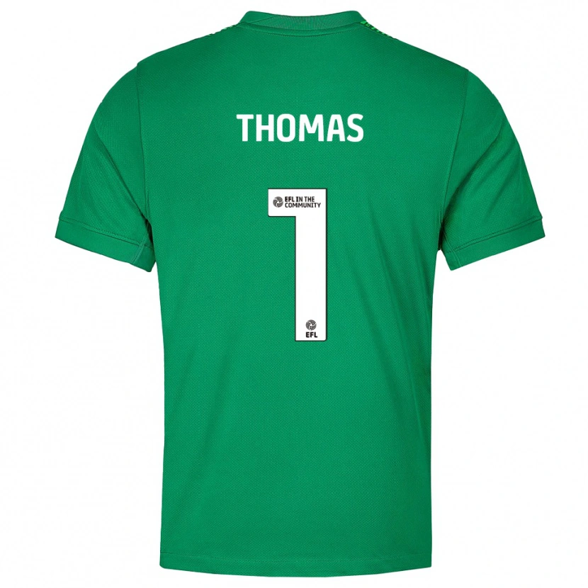 Danxen Herren Lucy Thomas #1 Trikot Grün Weiß Torwarttrikot 2025/26 Schweiz