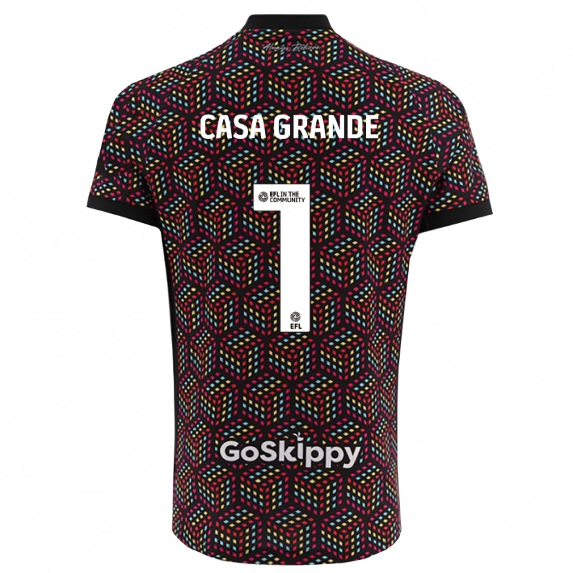 Danxen Herren Josey Casa-Grande #1 Trikot Schwarz Weiß Torwarttrikot 2025/26 Schweiz