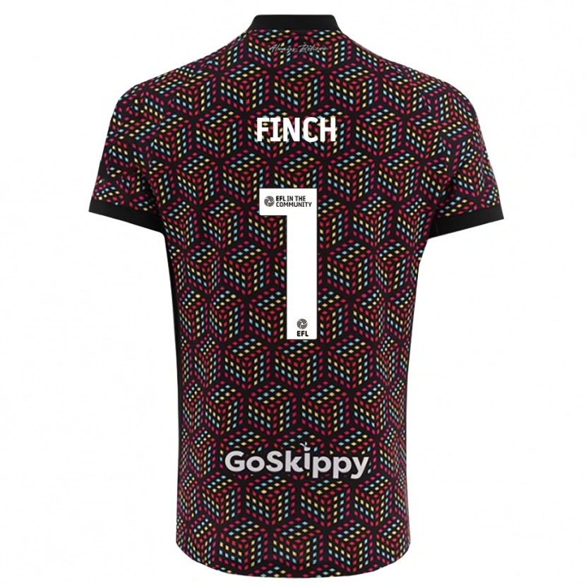 Danxen Herren Isaac Finch #1 Trikot Schwarz Weiß Torwarttrikot 2025/26 Schweiz