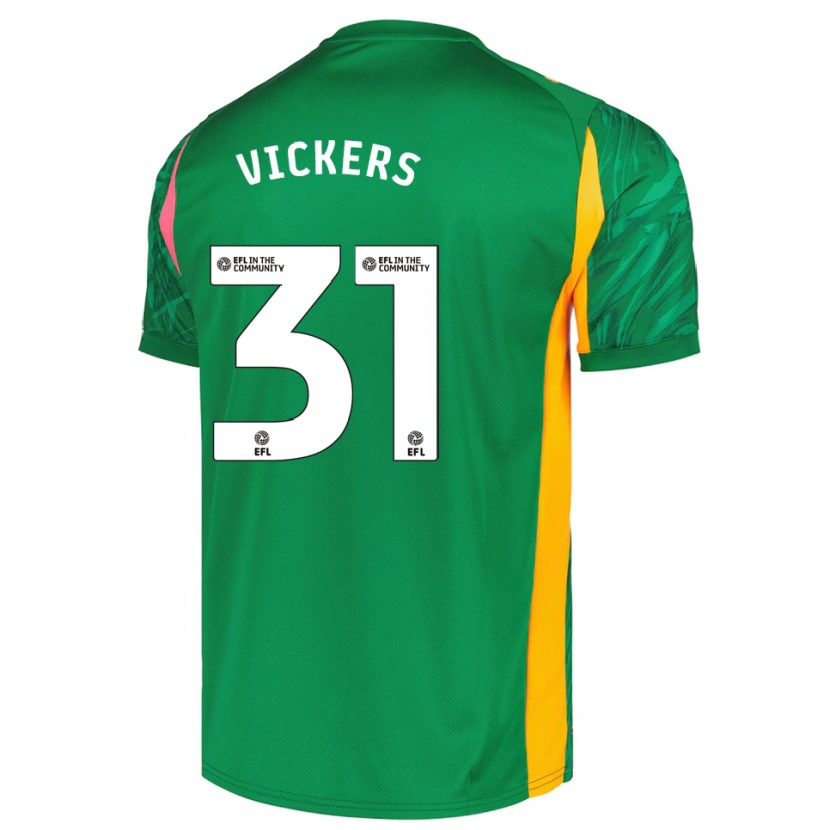 Danxen Herren Josh Vickers #31 Trikot Grün Pink Torwarttrikot 2025/26 Schweiz