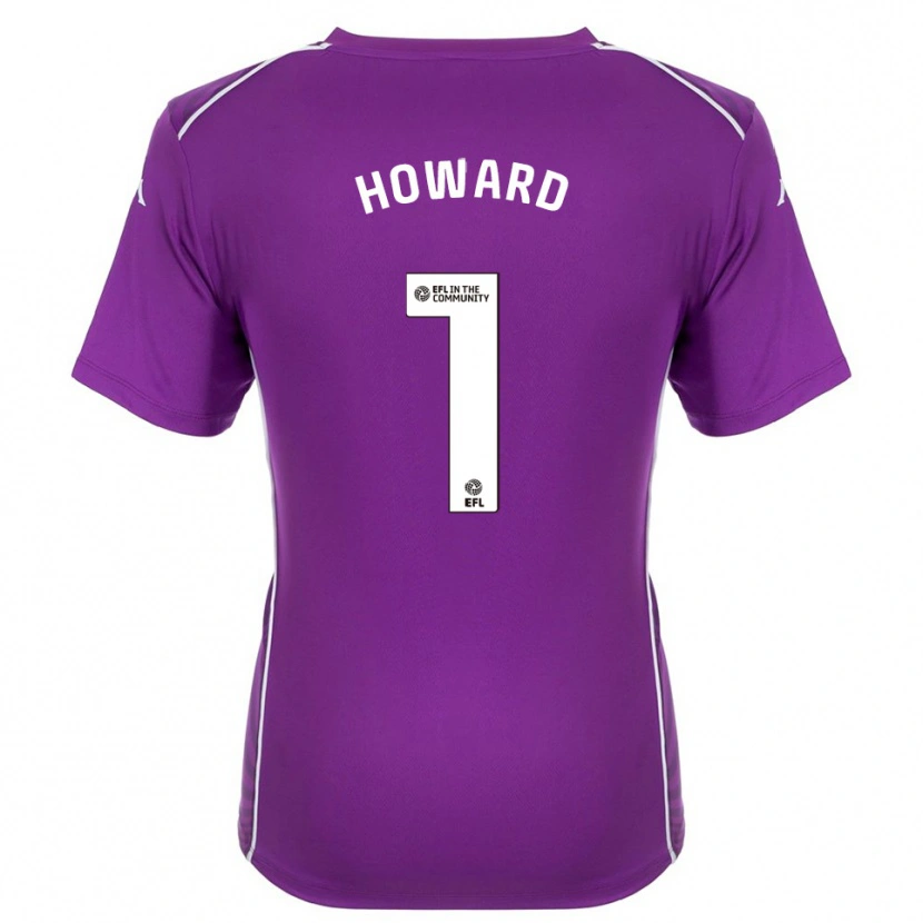Danxen Herren Archie Howard #1 Trikot Violett Weiß Torwarttrikot 2025/26 Schweiz