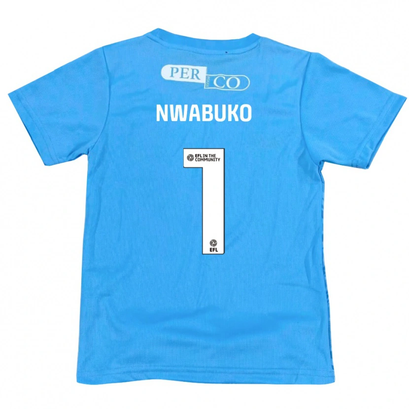 Danxen Herren Sam Nwabuko #1 Trikot Blau Weiß Torwarttrikot 2025/26 Schweiz